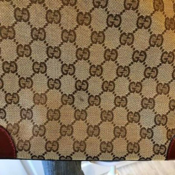 Vintage Gucci Eclipse Leather Tote/Shoulder Bag - Picture 10 of 12